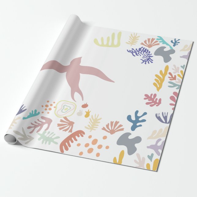 Papier Cadeau Dove Matisse (Déroulé)