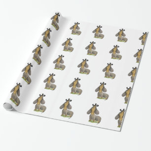 Papier Cadeau Doxie chien Mustache dachshund doguie Papier Cadea