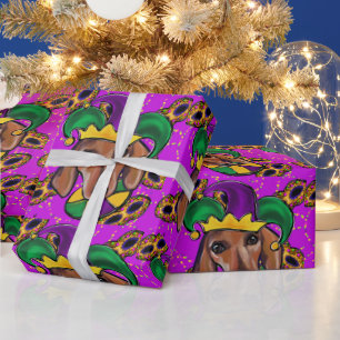 PAPIER CADEAU DOXIE ROUGE