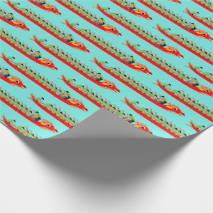 Papier Cadeau Dragon Boat Racing