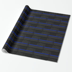 Papier Cadeau Drapeau américain affligé par obscurité de styl