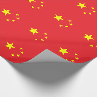 Papier Cadeau Drapeau chinois
