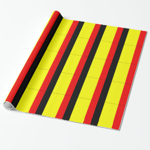 Papier Cadeau Drapeau de Belgique