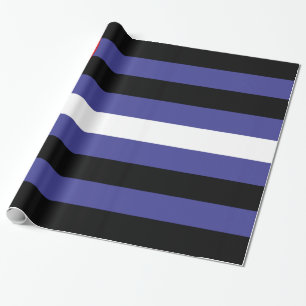 Papier Cadeau Drapeau de fierté cuir