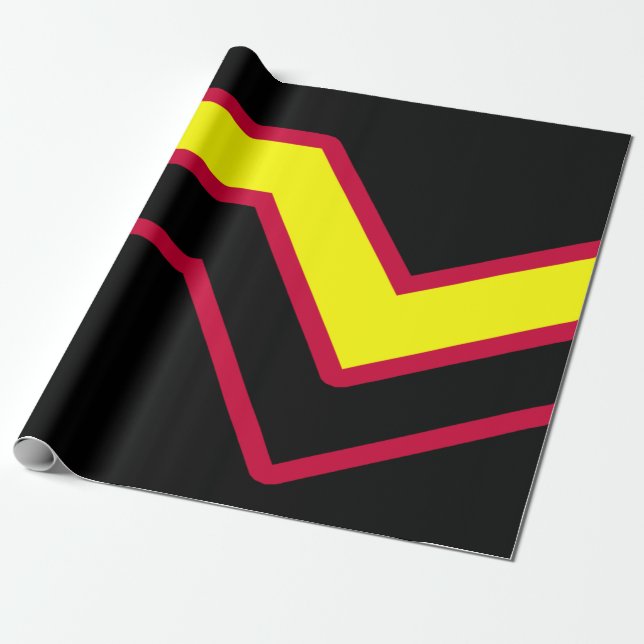 Papier Cadeau Drapeau de fierté en caoutchouc / latex (Déroulé)
