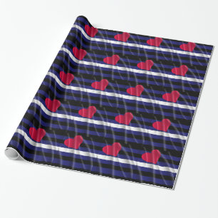 Papier Cadeau DRAPEAU DE FIERTE EN CUIR À MOTIF ONDULÉ -.png