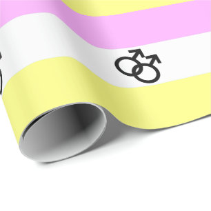 Papier Cadeau Drapeau de fierté Twink