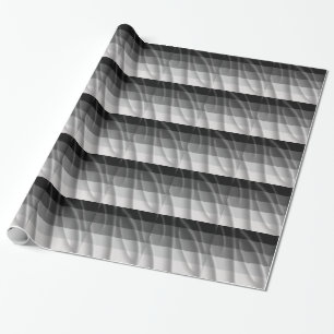 Papier Cadeau Drapeau de la Fierté Hétéro aux motifs ondulés -.p