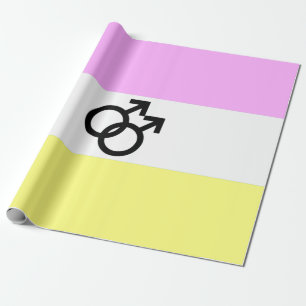 Papier Cadeau Drapeau de la Fierté Twink