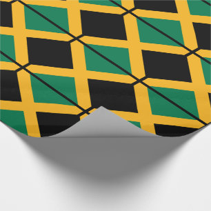 Papier Cadeau Drapeau de la Jamaïque