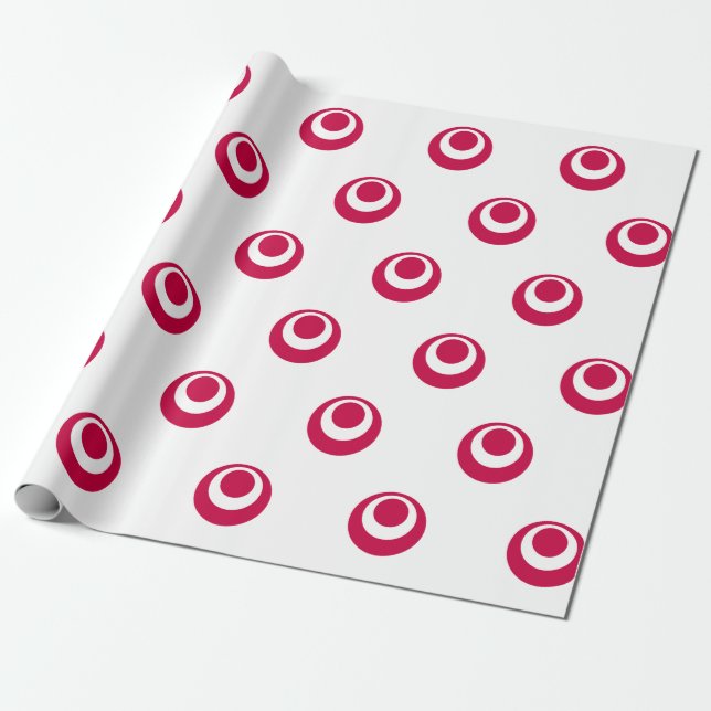 Papier Cadeau Drapeau de la préfecture d'Okinawa, Japon (Déroulé)