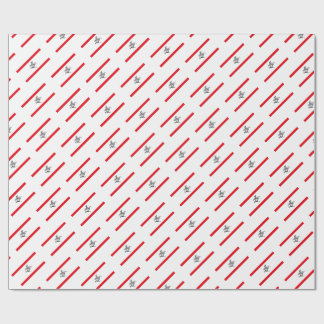 Papier Cadeau drapeau de la Toscane (région italienne)