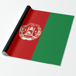 Papier Cadeau Drapeau de l'Afghanistan