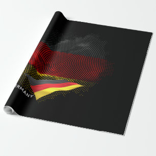 Papier Cadeau Drapeau de l'Allemagne
