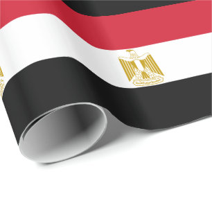 Papier Cadeau Drapeau de l'Égypte