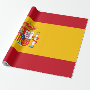 Papier Cadeau Drapeau de l'Espagne