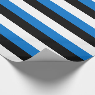 Papier Cadeau Drapeau de l'Estonie