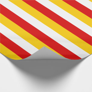Papier Cadeau Drapeau de l'Ossétie du Sud