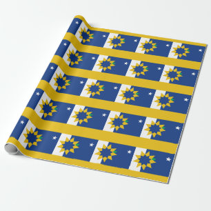 Papier Cadeau Drapeau de Topeka, Kansas