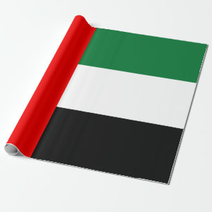 Papier Cadeau Drapeau des Émirats arabes unis (EAU)