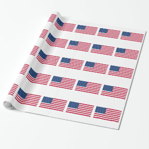 Papier Cadeau Drapeau des États-Unis d'Amérique