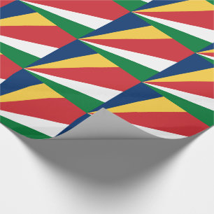 Papier Cadeau Drapeau des Seychelles