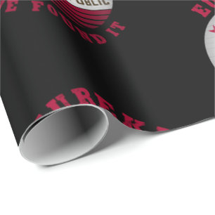 PAPIER CADEAU DRAPEAU D'ÉTAT DE CALIFORNIE EUREKA