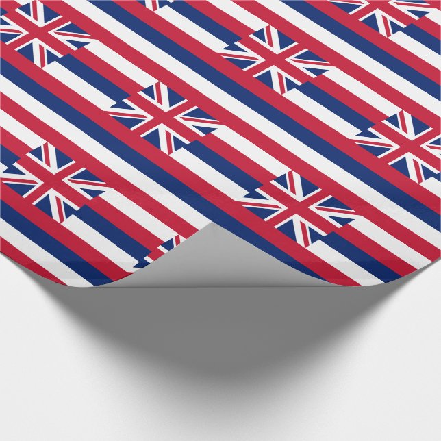 Papier Cadeau Drapeau d'État d'Hawaii (Coin)