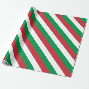 Papier Cadeau Drapeau d'Italie