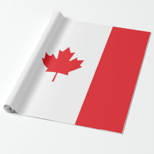 Papier Cadeau Drapeau du Canada