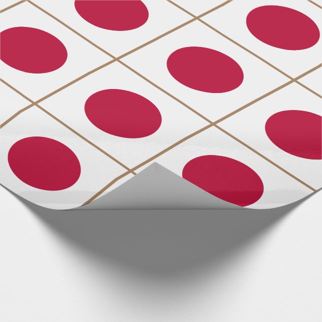 Papier Cadeau Drapeau du Japon (Coin)