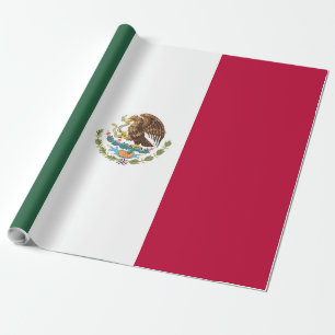 Papier Cadeau Drapeau du Mexique