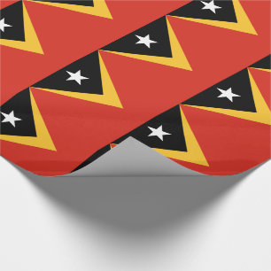 Papier Cadeau Drapeau du Timor oriental