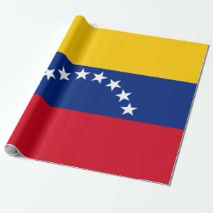Papier Cadeau Drapeau du Venezuela