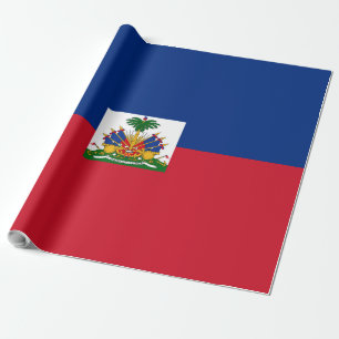 Papier Cadeau Drapeau Haïti