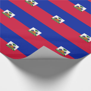 Papier Cadeau Drapeau Haïti