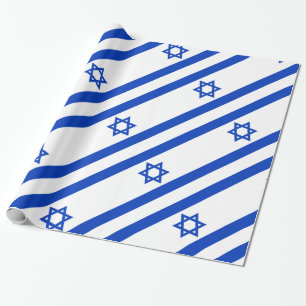 Papier Cadeau Drapeau Israël