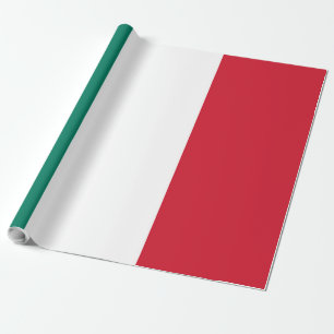 Papier Cadeau Drapeau italien Italia Il Tricolore