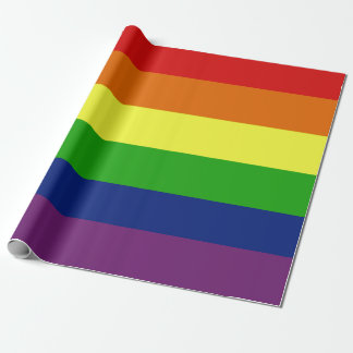 Papier Cadeau Drapeau LGBT Pride Papier-cadeau Rainbow