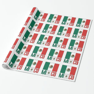 Papier Cadeau Drapeau mexicain
