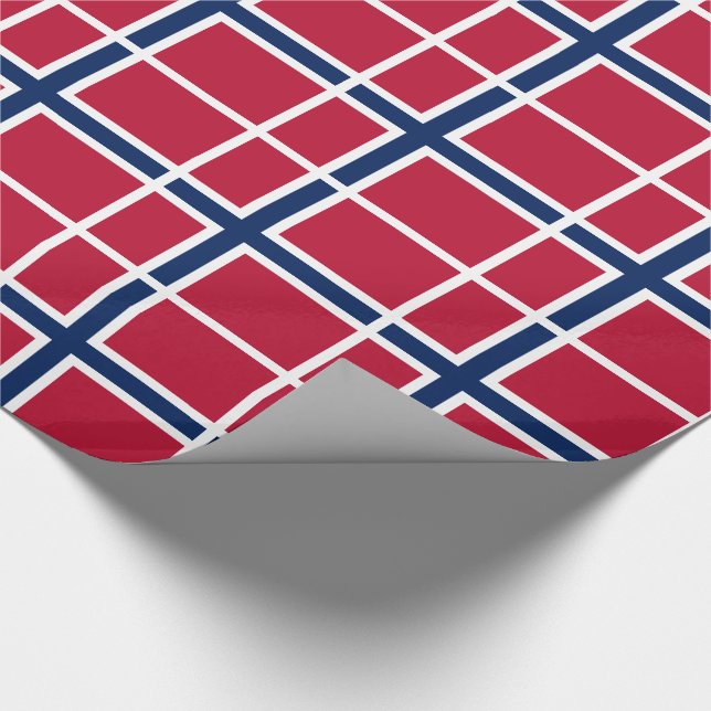 Papier Cadeau Drapeau norvégien (Coin)