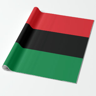 Papier Cadeau Drapeau panafricain UNIA
