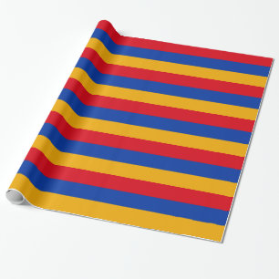 Papier Cadeau Drapeau patriotique arménien