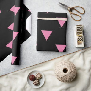 Papier Cadeau Drapeau triangle rose de SlipperyJoe's symbole ros