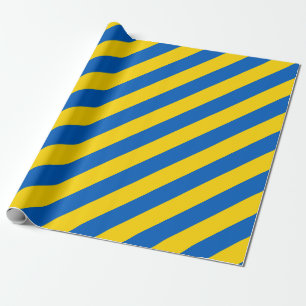 Papier Cadeau Drapeau ukrainien