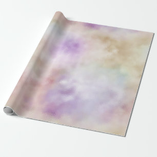 Papier Cadeau Dreamy Gold Purple Ombre