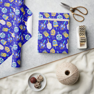Papier Cadeau Dreidel, Dreidel, Dreidel