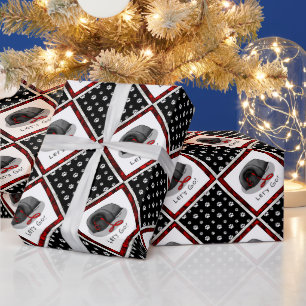 Papier Cadeau Drôle Allons-y ! pour une promenade Chien Pékinois