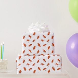 Papier Cadeau Drôle Cockroach Motif