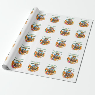 Papier Cadeau drôle de capybara, cadeau, mignon capybara, ne pas